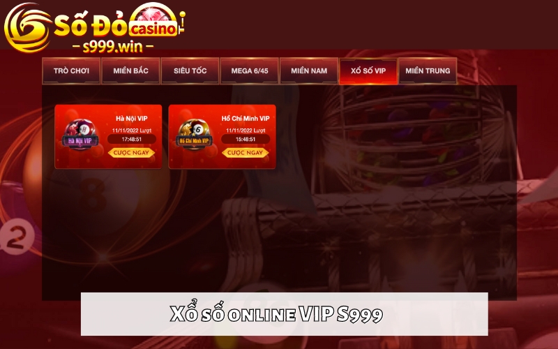Xổ số online VIP S999